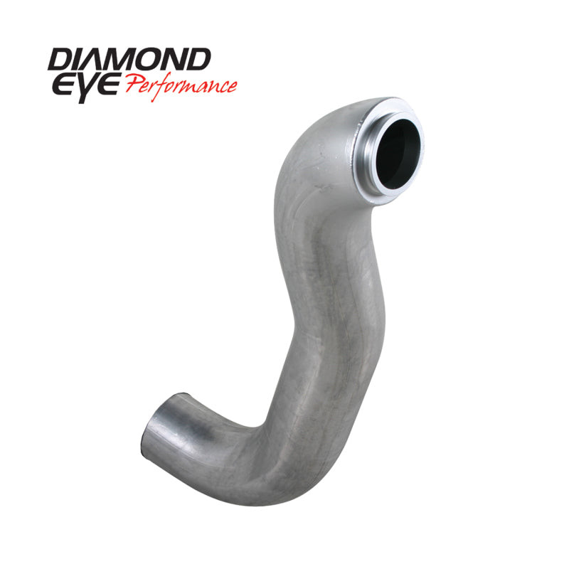 Diamond Eye Downpipe 4in AL: 89-93 5.9L DODGE MACHINED EF Secondary image