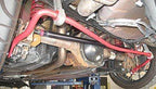 Eibach 36mm Front and 25mm Rear Anti-Roll Kit for 11-13 Ford Shelby GT500/11-14 Mustang installed under the car.