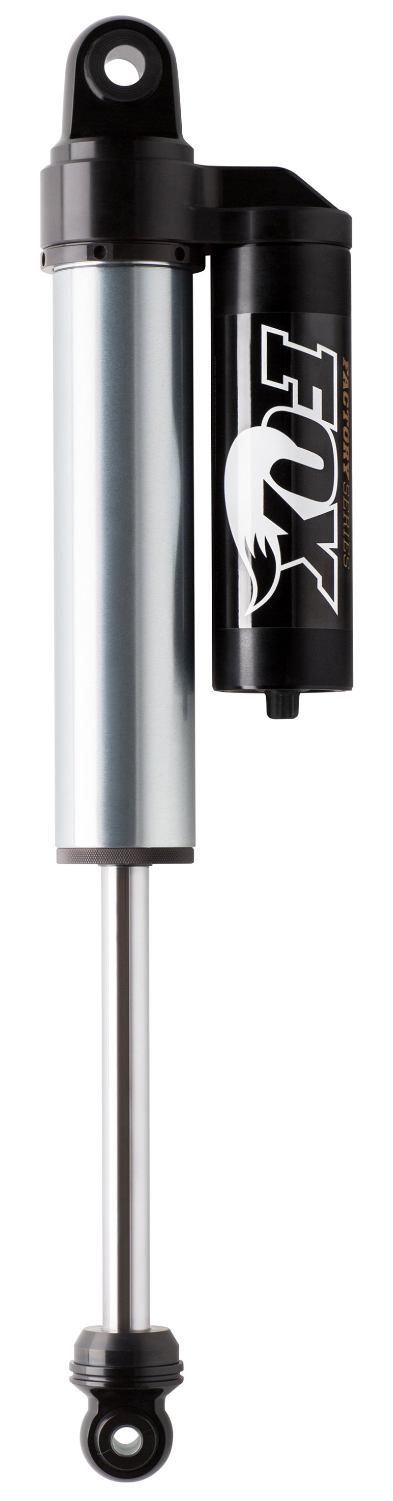 Fox 04-08 Ford F-150 4WD 2.5 Factory Series 11in. P/B Reservoir Rear Shock Set / 0-1.5in. Lift for offroad performance upgrades.
