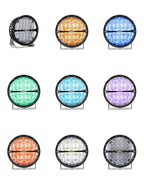 Rigid Industries 360-Series 9in LED Off-Road Drive Beam - RGBW colors