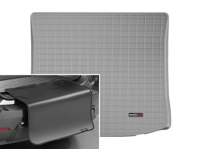 WeatherTech 15+ Ford Edge Cargo Liner w/ Bumper Protector - Grey Secondary image