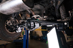 DV8 Offroad 2021-2022 Ford Bronco Rear Shock Guard Skid Plates undercarriage view