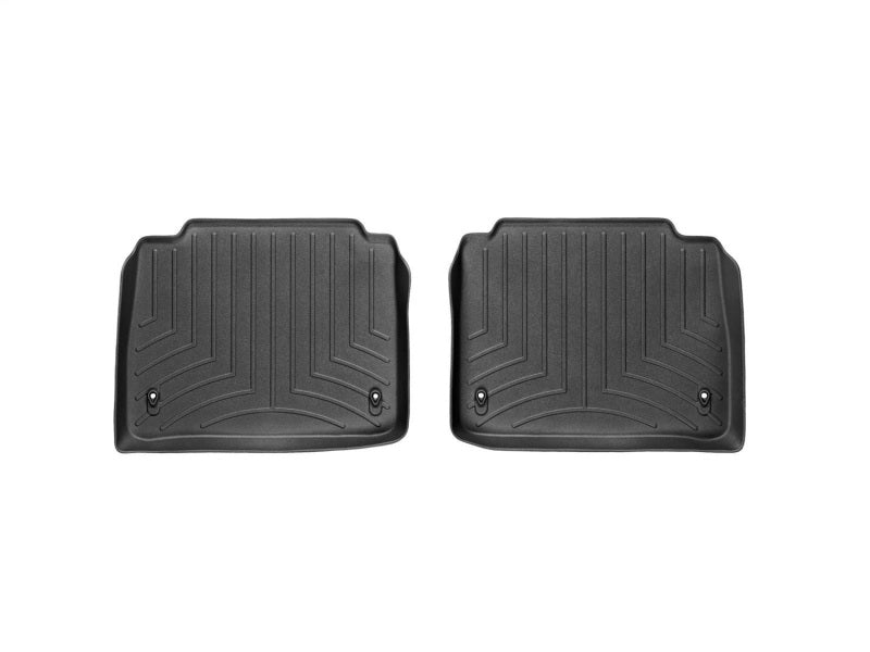 WeatherTech 07+ Lexus LS Rear FloorLiner - Black Secondary image