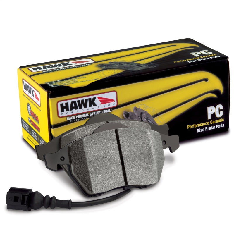 Hawk 20-21 Corvette C8 Z51 Performance Ceramic Street Rear Brake Pads with packaging for offroad performance upgrades