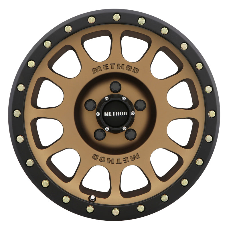 Method MR305 NV 17x8.5 0mm Offset 5x5.5 108mm CB Method Bronze/Black Street Loc Wheel Secondary image