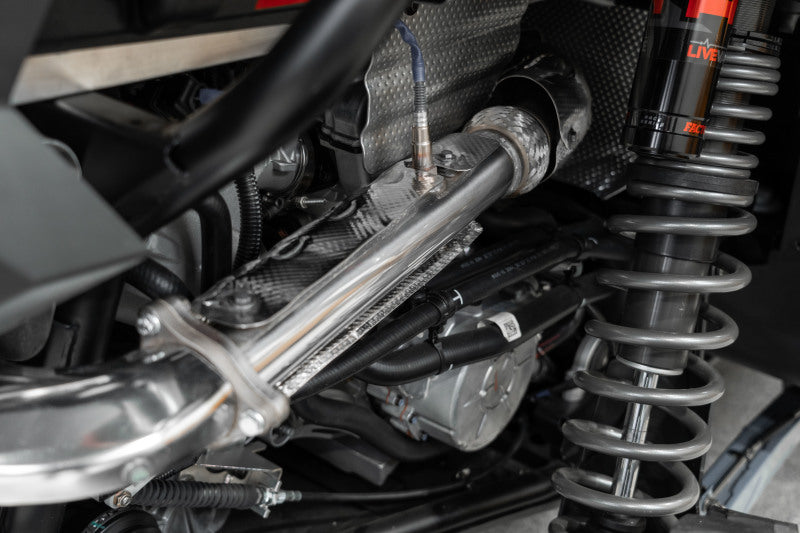 MBRP 16-21 Polaris RZR XP Turbo / 18-21 RZR XP S / 22 RZR R 2.5in Direct Bolt-On Front Pipe Secondary image