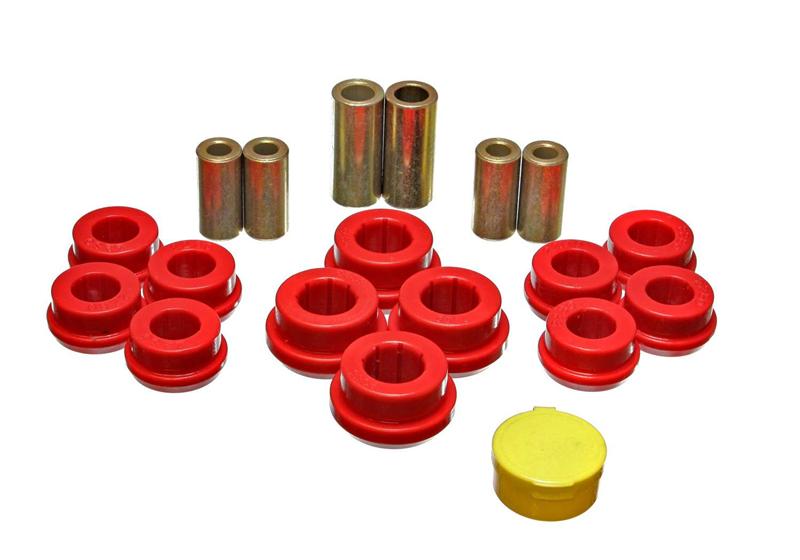 Energy Suspension 92-01 Honda Prelude Red Rear Control Arm Bushing Set, performance offroad parts, durable suspension upgrade