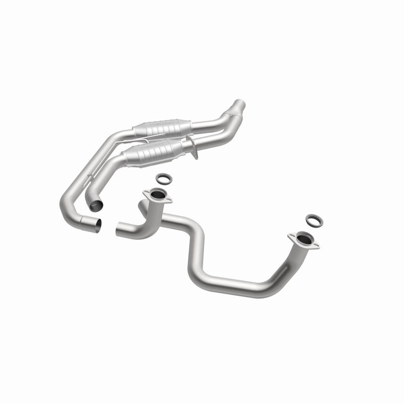 MagnaFlow Conv DF GM 89 92 (2.5in Tubing) stainless steel exhaust parts