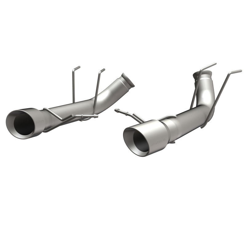MagnaFlow 13 Ford Mustang Dual Split Rear Exit Stainless Axle-Back Cat Back Exhaust (Competition) Secondary image