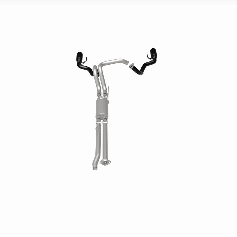 MagnaFlow SYS Cat-Back 2017 Ford F-150 Raptor 3.5L Dual Black Coated 3in Tips exhaust system