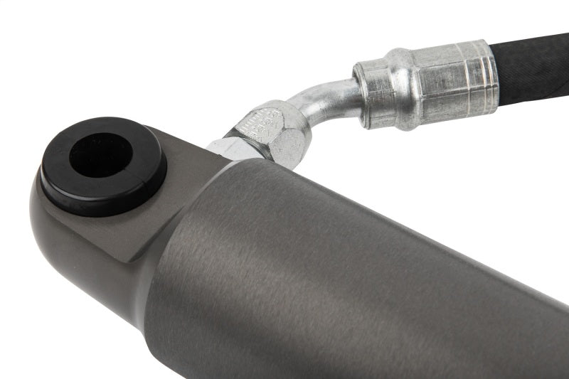 Fox 19+ GM 1500 Excludes TrailBoss/AT4 0-2in Lift Rear Elite Series 2.5 Shocks w/ DSC Adj. close-up view.