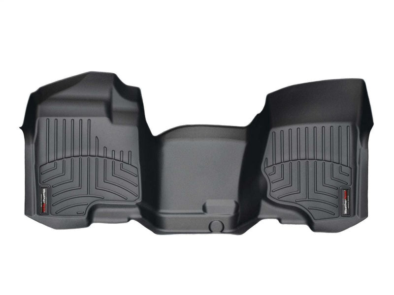 WeatherTech 07-13 GMC Sierra Front FloorLiner - Black for offroad performance upgrades