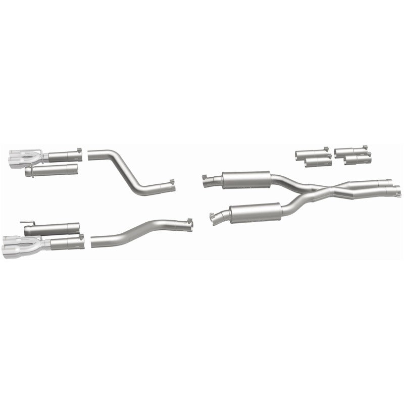 MagnaFlow 2017+ Dodge Challenger 409 SS Polished 3in Quad Tips Cat-Back Exhaust components for performance upgrades