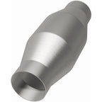 MagnaFlow Conv Univ 4 C/C 3.5 Perf Spun universal catalytic converter for offroad performance upgrades.