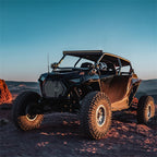 Rigid Industries Revolve 40in Bar w/Amber Trim Ring on offroad vehicle