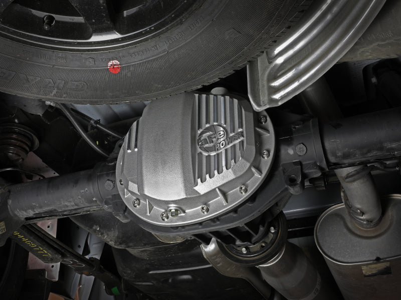 aFe Pro Series GMCH 9.5 Rear Diff Cover Raw w/ Machined Fins 19-20 GM Silverado/Sierra 1500 Secondary image