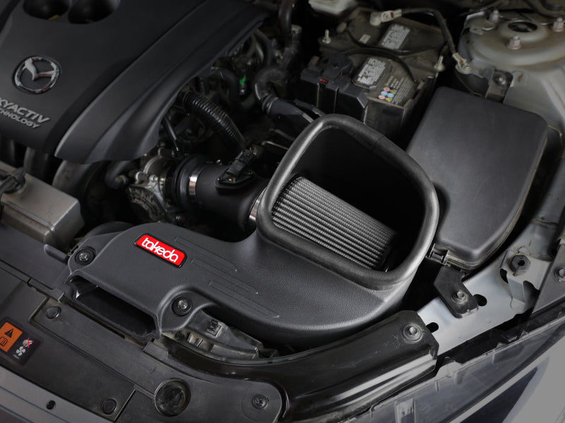 aFe Takeda Stage-2 Pro Dry S Cold Air Intake System 14-18 Mazda 3 L4-2.0L (Black) Secondary image