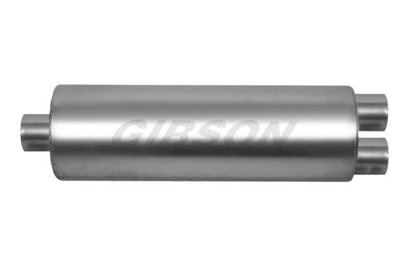 Gibson SFT Superflow Center/Dual Round Muffler Stainless Secondary image