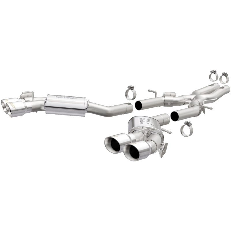 MagnaFlow 2016 Chevy Camaro 6.2L V8 Competition Cat Back w/ Quad Polished Tips Secondary image