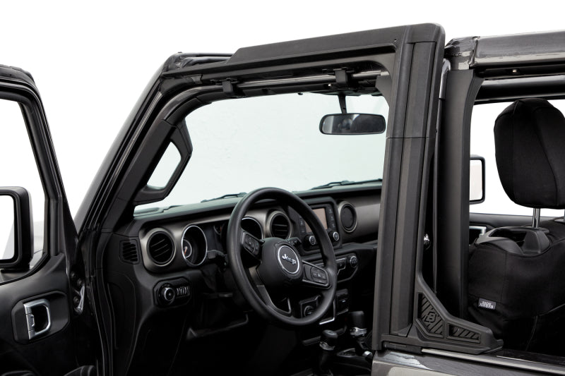Bestop 18-26 Jeep Wrangler JL 4-Door Door Surrounds (Set Of 4) Secondary image