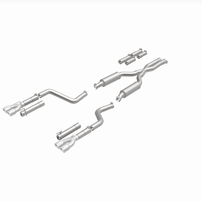 MagnaFlow 2017+ Dodge Challenger 409 SS Polished 3in Quad Tips Cat-Back Exhaust components for performance upgrades