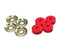 Energy Suspension Red Shock Tower Bushing Set 7/8in Nipple 3/8in ID 1-1/4in OD - offroad performance upgrades