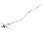 Borla 16-17 Honda Civic Sport 1.5L AT/MT Hatchback S-Type Catback Exhaust system with polished T-304 stainless steel tips.
