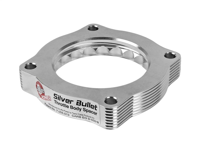 aFe Silver Bullet Throttle Body Spacers TBS BMW 335i (N54) 07-11 135i/535i 08-10 L6-3.0L (tt) Secondary image