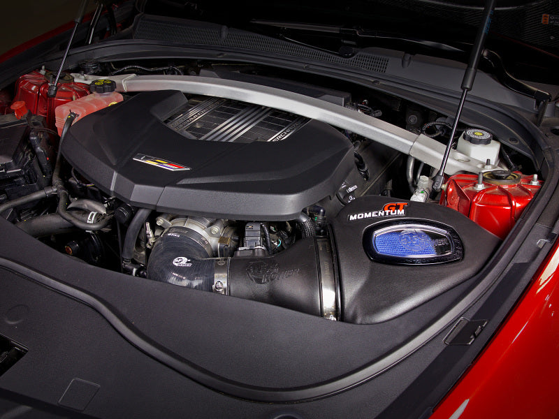 aFe Momentum GT Pro 5R Cold Air Intake System 16-19 Cadillac CTS-V 6.2L SC Secondary image