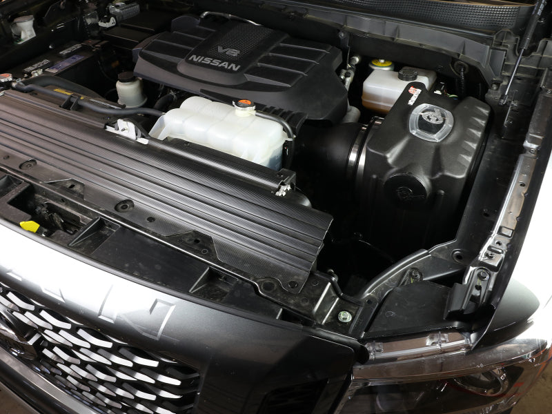 aFe Momentum HD Pro 10R Cold Air Intake System 17-19 Nissan Titan XD V8-5.6L Secondary image
