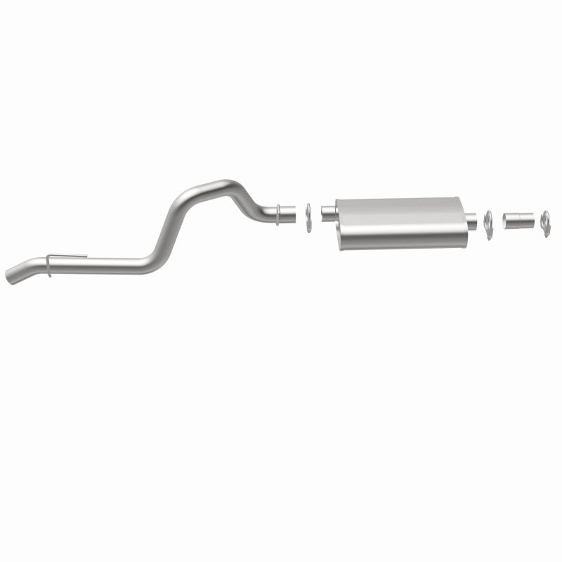 MagnaFlow BRE Exhaust Kit 87-90 Jeep Wrangler exhaust components and fittings.