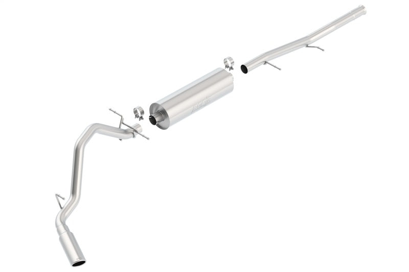 Borla 09-13 Chevrolet Silverado/GMC Sierra 1500 4.8L/5.3L/6.0L Side Exit Catback Exhaust system for performance offroad parts.