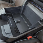 Tuffy Console Safe W/ Combo Lock For Chevrolet Silverado W/ Wireless Charging Pad Console interior storage compartment