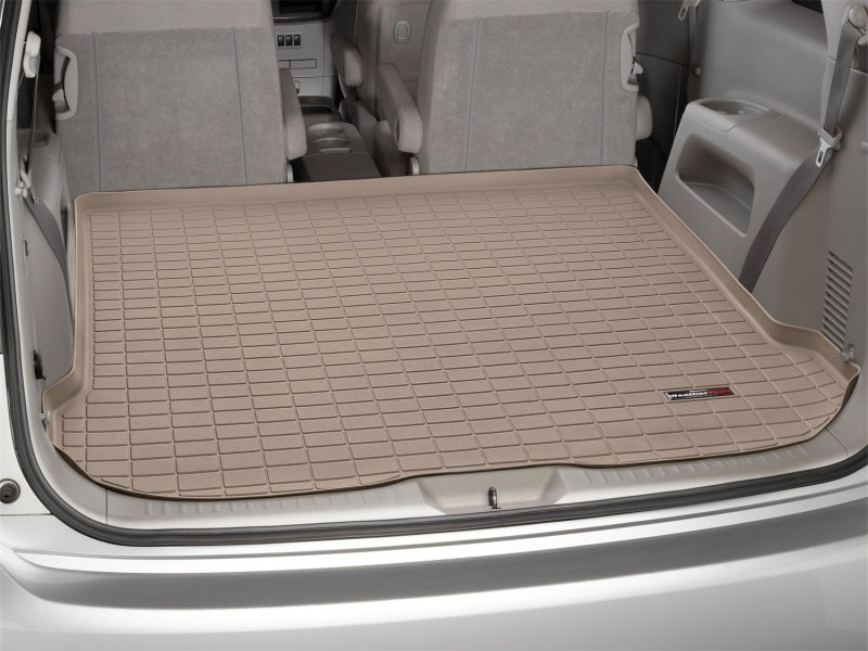 WeatherTech 11-16 Nissan Quest (Behind 2nd Row) Cargo Liner - Tan Secondary image