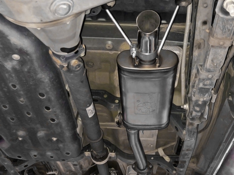 aFe ROCK BASHER 2.5in 409 SS Cat-Back Exhaust - 16-20 Toyota Tacoma L4-2.7L / V6-3.5L Secondary image