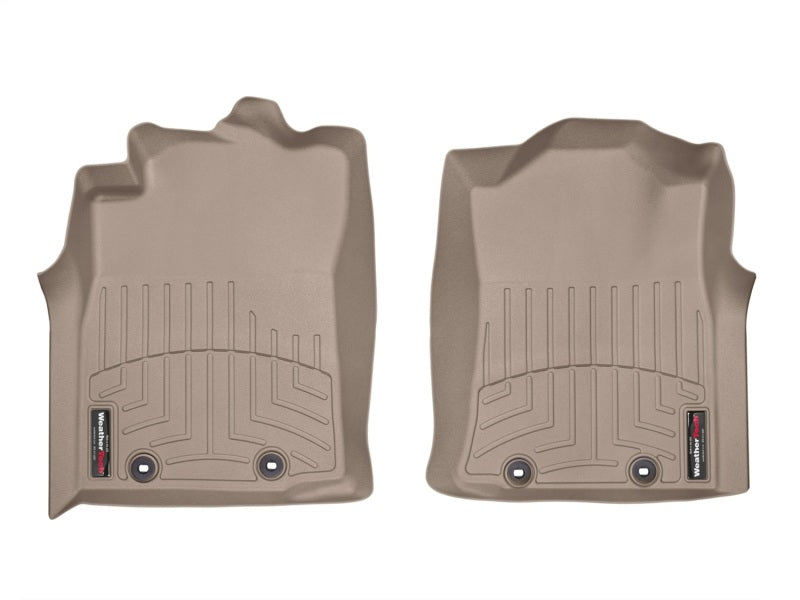 WeatherTech 12-15 Toyota Tacoma Front FloorLiner - Tan Secondary image