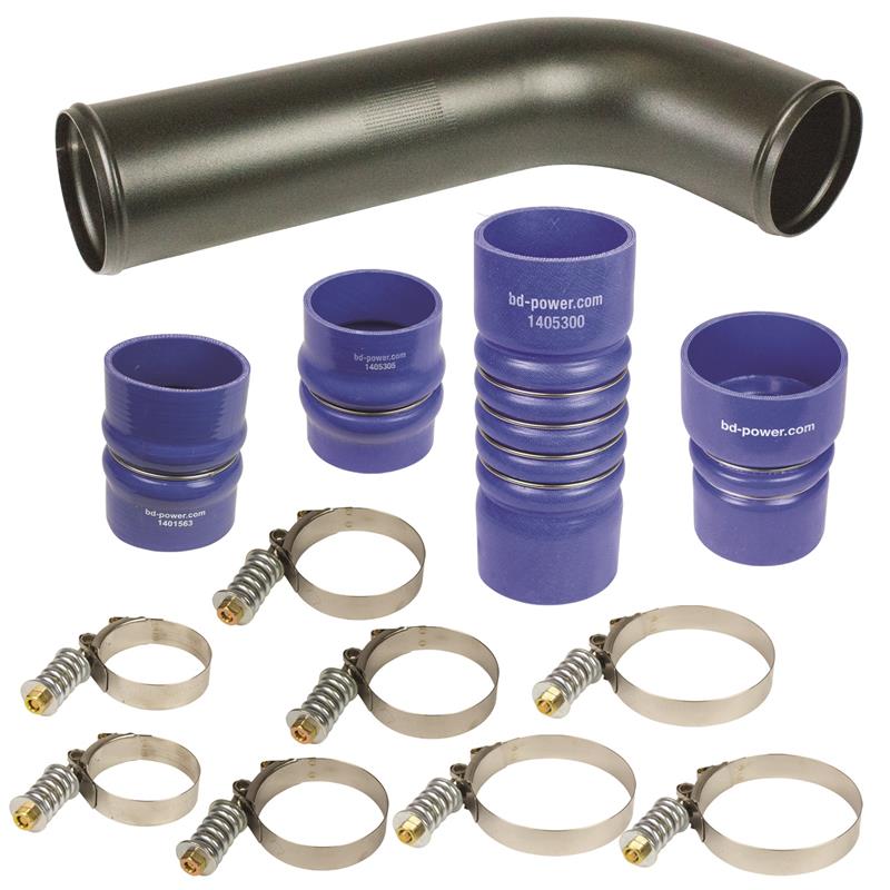 BD Diesel Intercooler Hose/Clamp Kit - Dodge 2007.5-2009 6.7L Secondary image