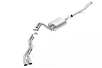 Borla 15-16 Cadillac Escalade ESV/Yukon Denali XL 6.2L V8 AT Split Side Ext SS S-Type CB Exhaust components and design.