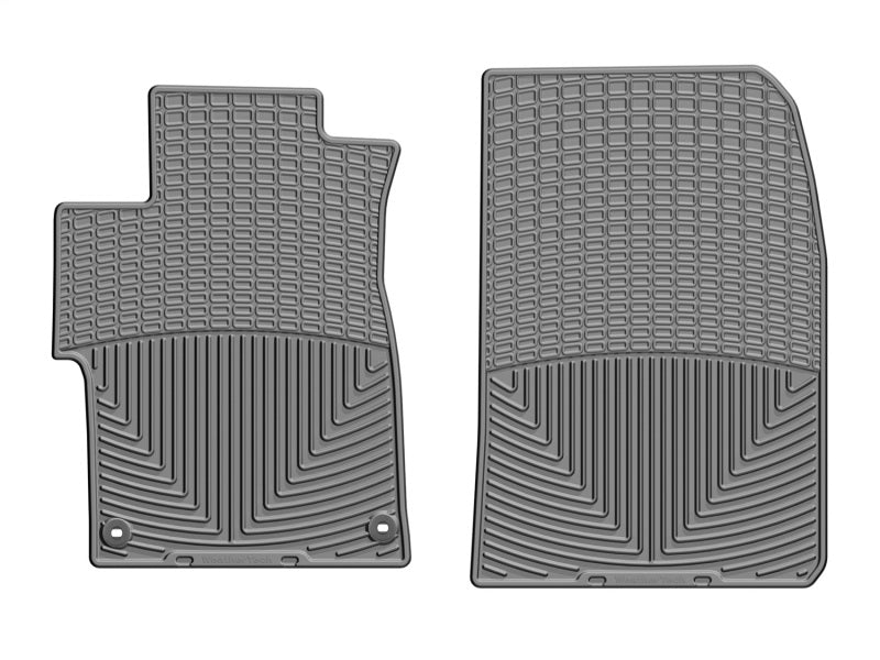 WeatherTech 12-15 Honda Civic Front Rubber Mats - Grey Secondary image