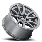 ICON Vector 5 17x8.5 5x150 25mm Offset 5.75in BS 110.1mm Bore Titanium Wheel for offroad performance upgrades