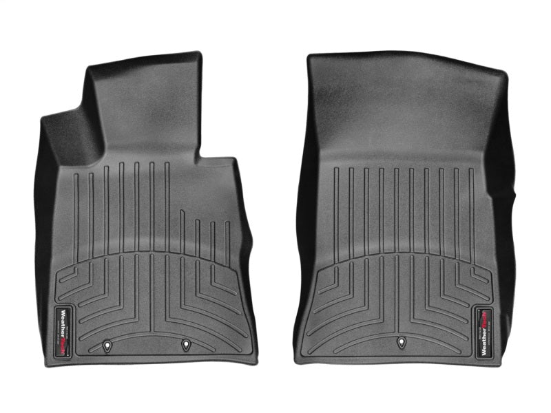 WeatherTech 13+ Hyundai Genesis Coupe Front FloorLiner - Black Secondary image