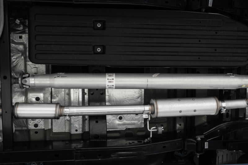 MBRP 2021+ Ford F-150 2.7L/ 3.5L Ecoboost 5.0L Single Side 3in Aluminized Steel Catback Exhaust Secondary image