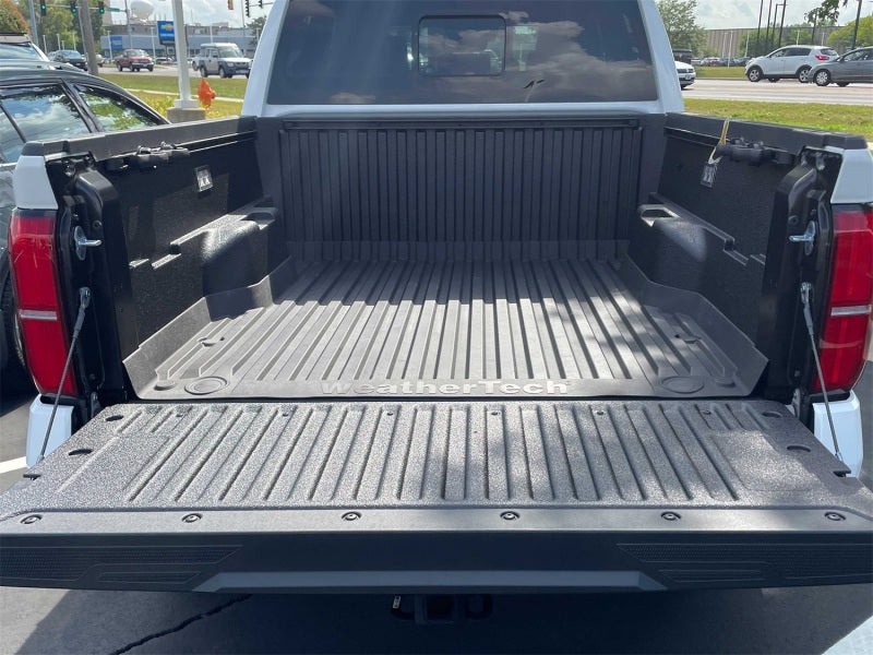 WeatherTech 2024 Toyota Tacoma (Incl. Hybrid) 5ft. Bed w/o RHS Storage Sys ImpactLiner - Black Secondary image