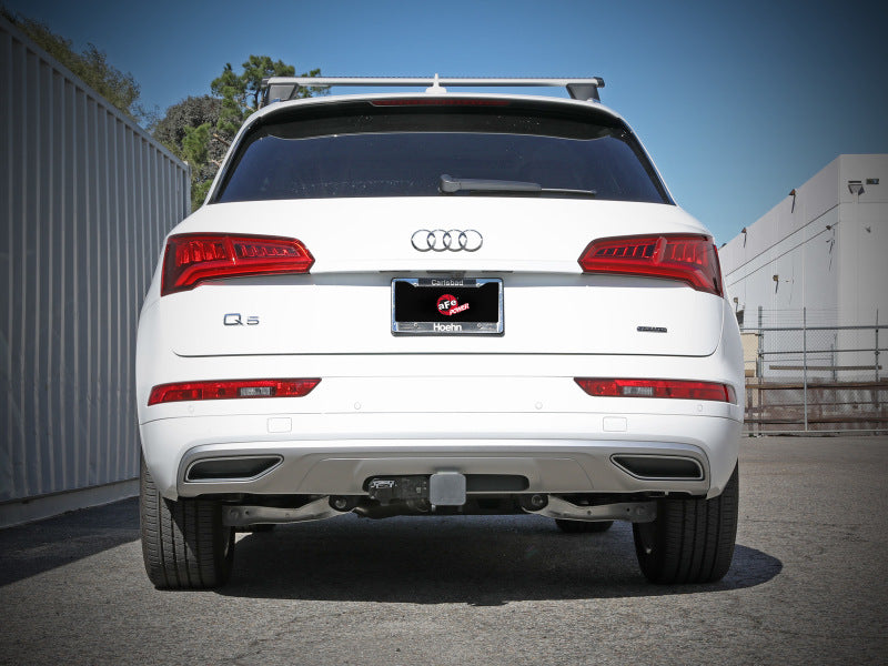 aFe MACH Force-Xp 17-21 Audi Q5 L4-2.0L (T) 3in to 2.5in Stainless Steel Cat-Back Exhaust System Secondary image