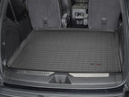 WeatherTech 2021+ Chevrolet Yukon / Yukon Denali Cargo Liners - Black installed in trunk for full protection