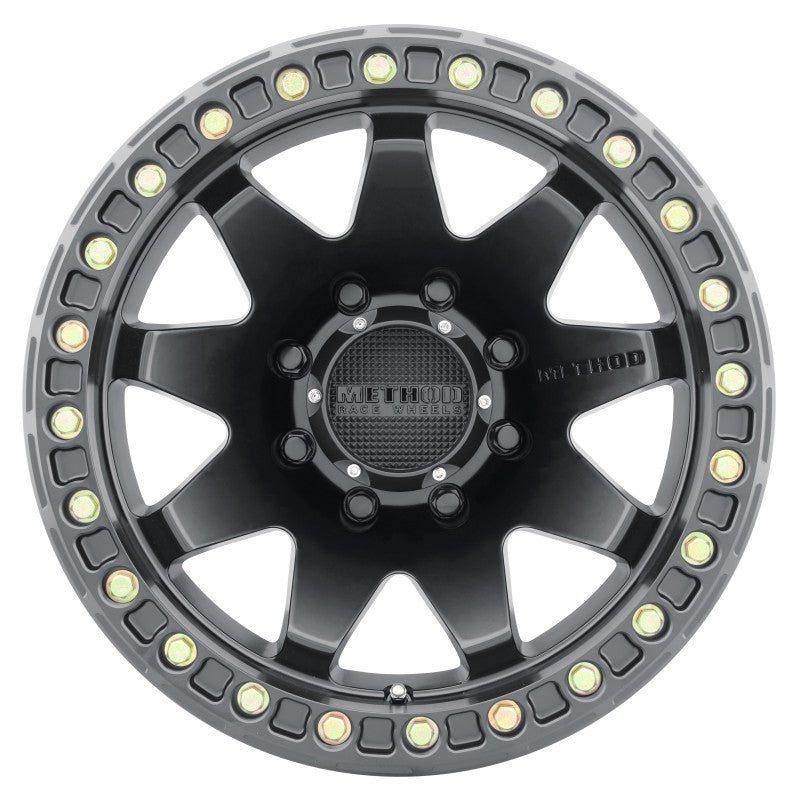 Method MR108 17x9 -44mm Offset 8x6.5 130.81mm CB Matte Black w/BH-H24125-38 Wheel Secondary image
