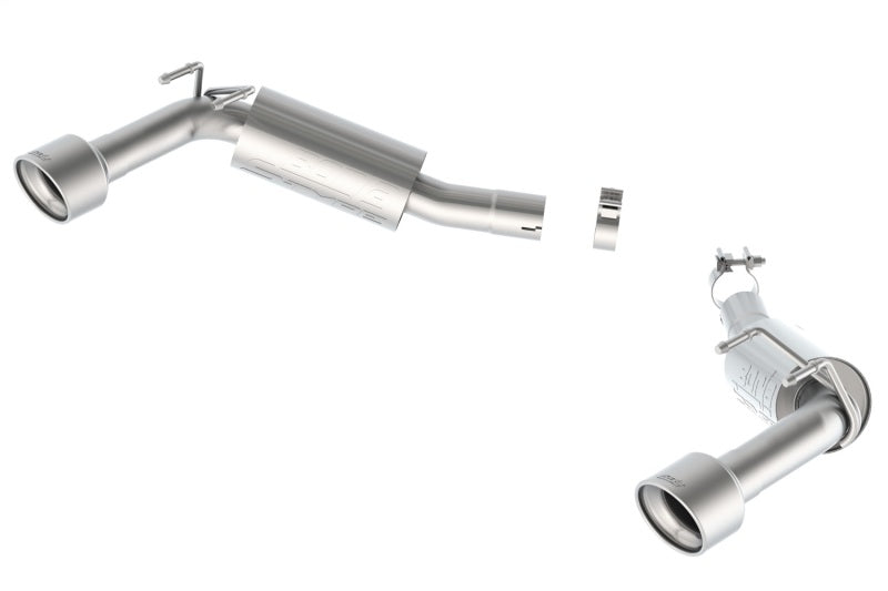 Borla 14-15 Camaro SS 6.2L V8 RWD Single Split Rr Exit S-Type Exhaust (rear section only) Secondary image