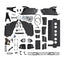 ARB Bumper Mounting Kit for 3423160 / 3423160K / 3423160K2 parts layout for off road upgrades