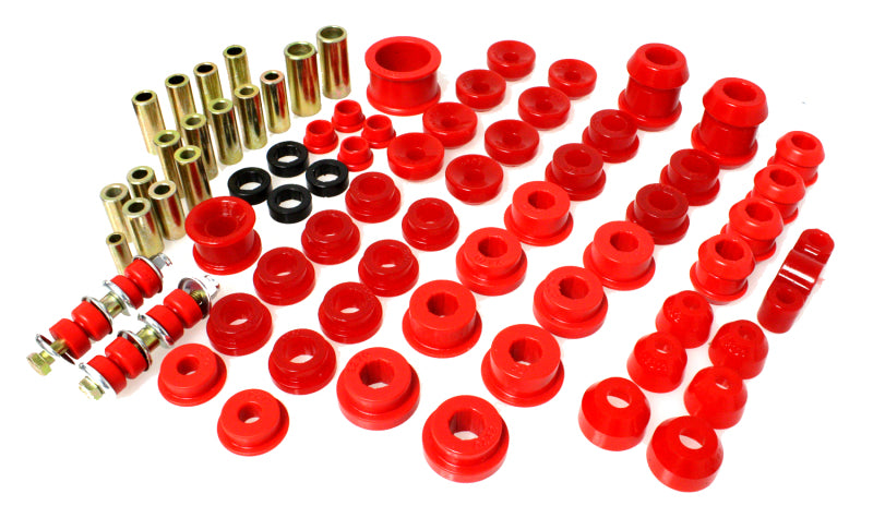 Energy Suspension 92-95 Honda Civic/CRX / 93-97 Honda Del Sol (including VTEC) Red Hyper-Flex Master Secondary image