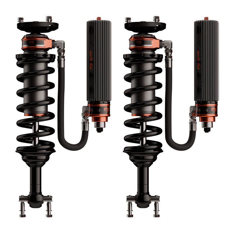 Fox 21-23 Ford F150 Supercrew 3.2 Factory Race Live Valve Front Coilover - 2-2.5in Lift Secondary image